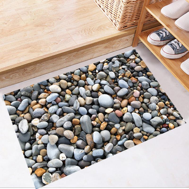 3D Stone Surface Bathroom Floor Stickers - UTILITY5STORE