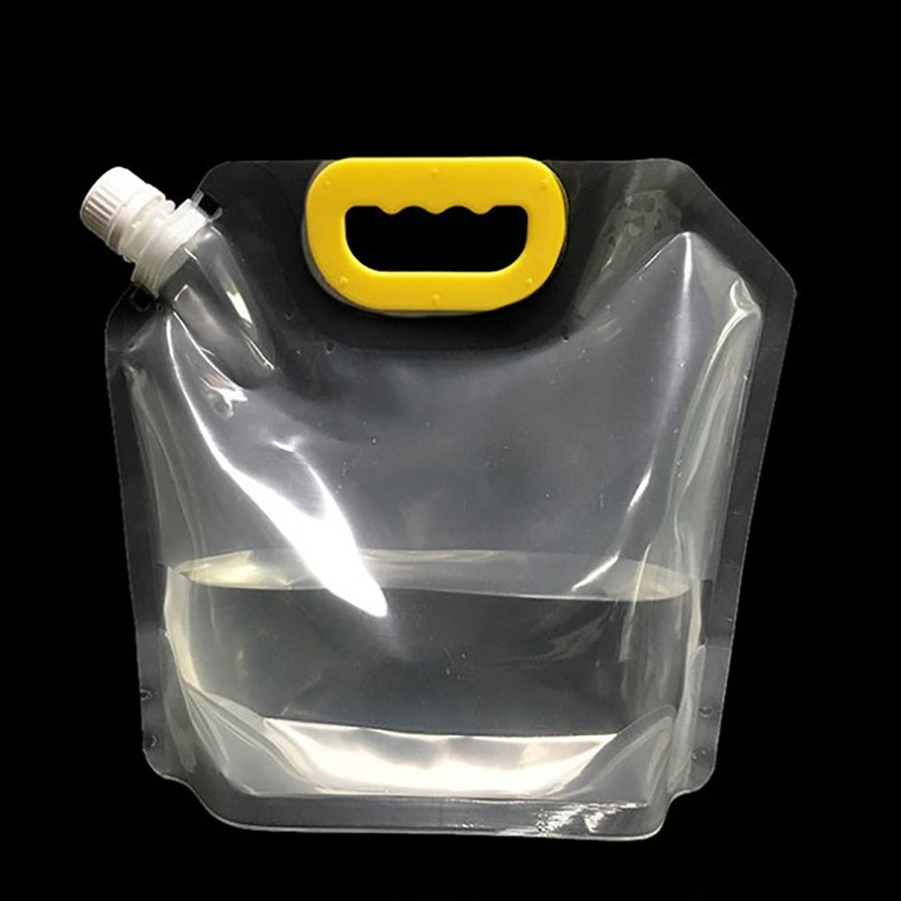 Reusable Transparent Liquid Dispenser Bag