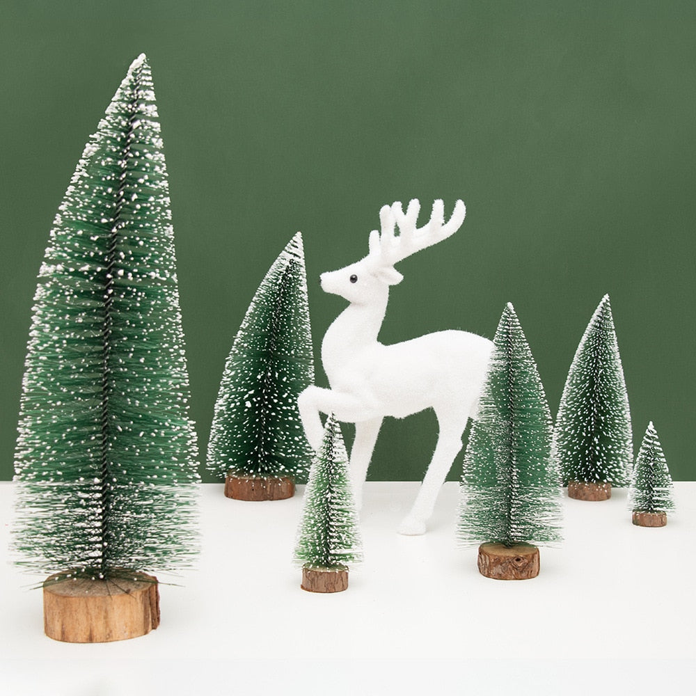 Holiday Cheer Mini Pine Tree Decor