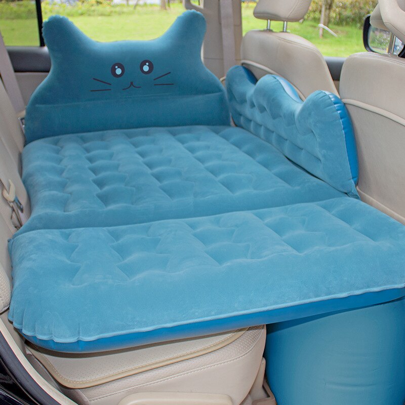 Cat Inflatable Car Back Seat Bed