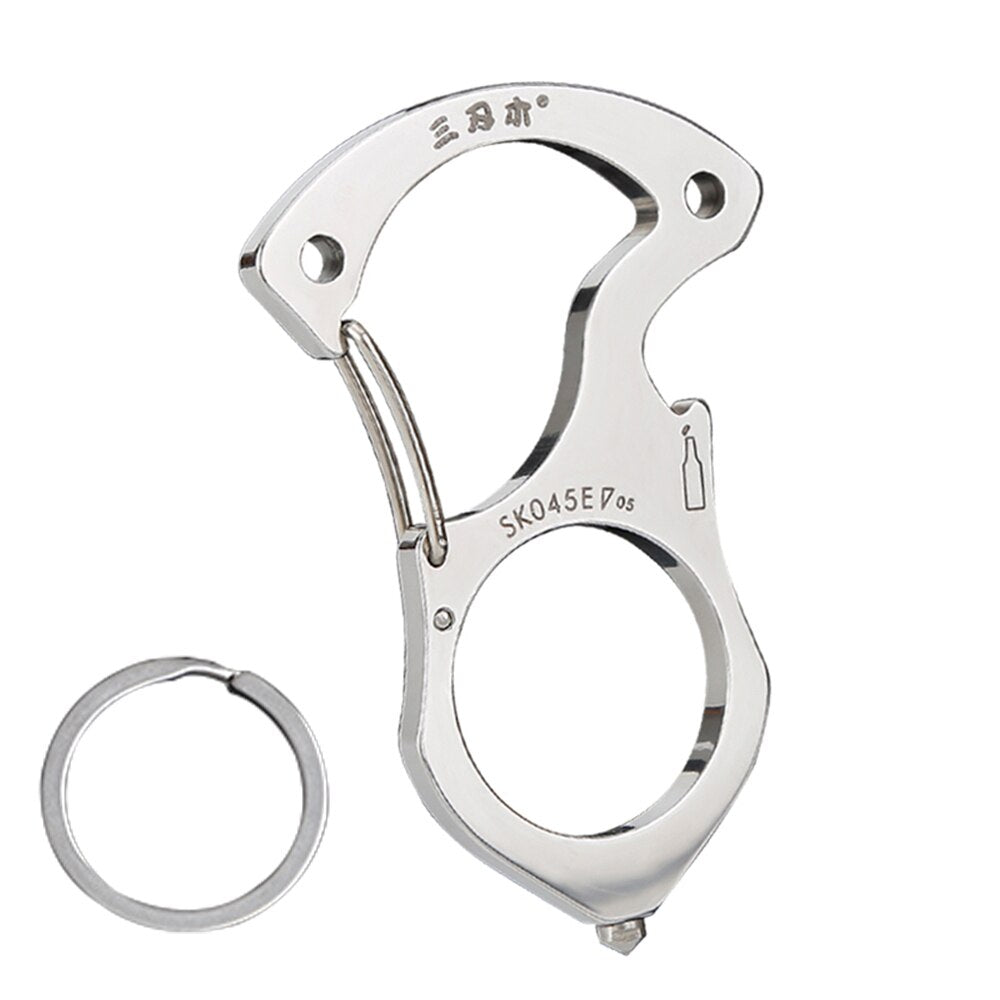 Ultimate Adventure Multi-Tool Ring Keychain