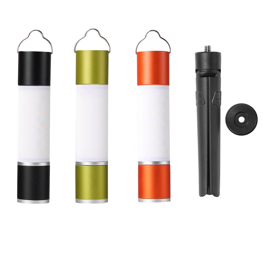 Rechargeable Hanging Zoomable Camping Flashlight