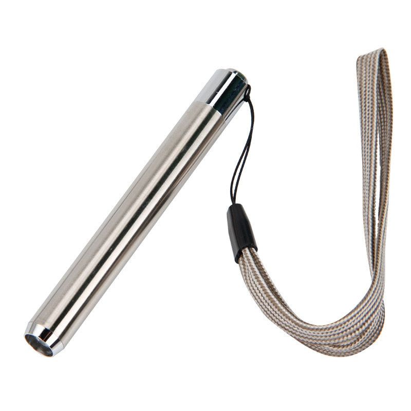 Stainless Steel Mini Pocket Torch Lamp