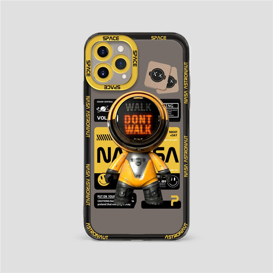 Space Time Astronaut Artistic Phone Case