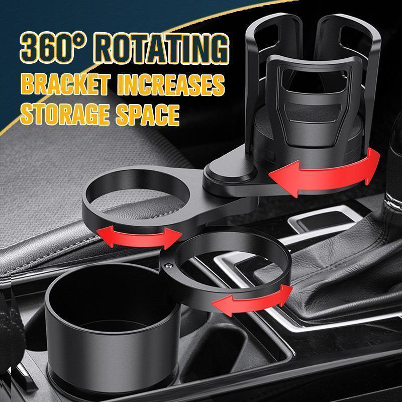 360 Rotating Multifunctional Adjustable Car Cup Holder - UTILITY5STORE