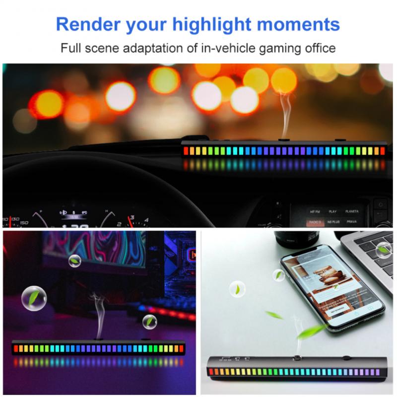 Aromatherapy Car RGB Rhythm Light