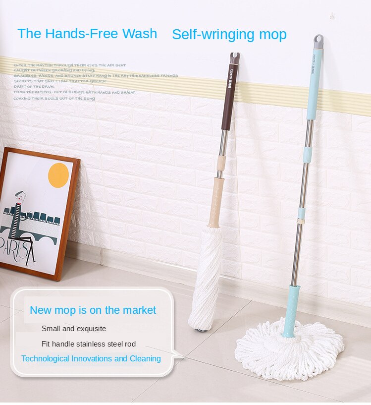 Effortless Cleaning Magic Self-Wringing Mop