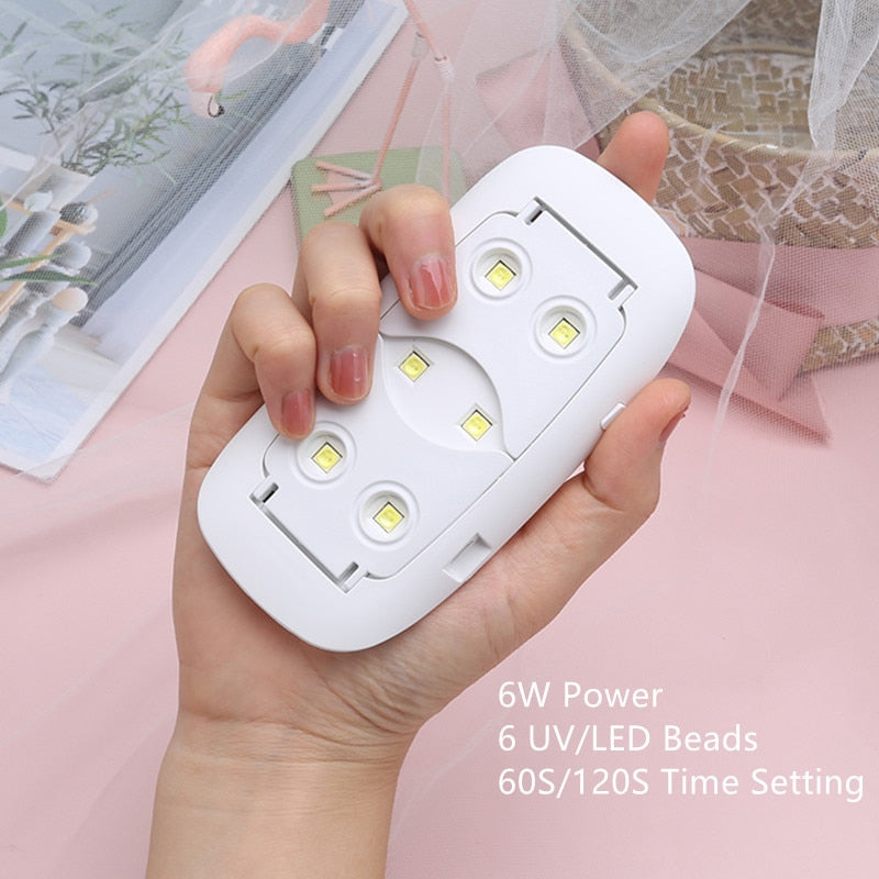Portable Mini LED Nail Dryer