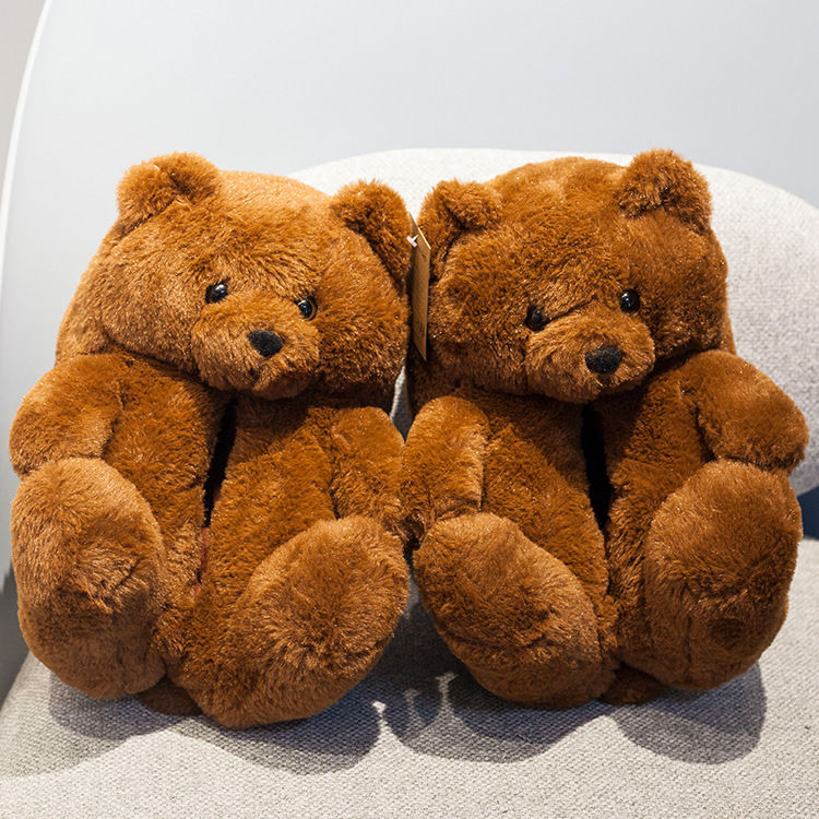 Warm Bear Paws Cute Home Slippers