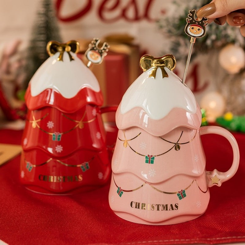 3D Creative Christmas Tree Mug - UTILITY5STORE