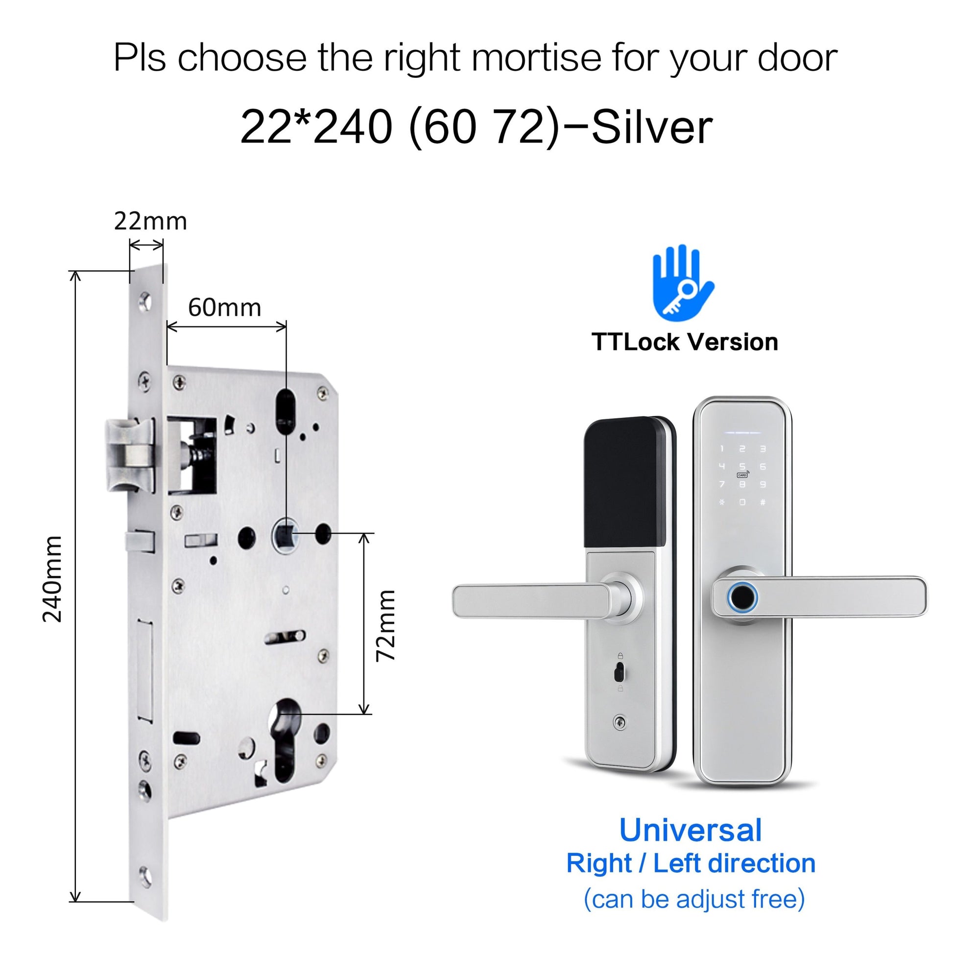 Smart Secure Biometric Fingerprint Door Lock