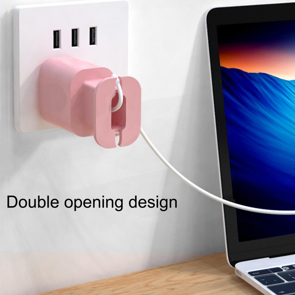 Silicone Charging Cable Organizer Protector