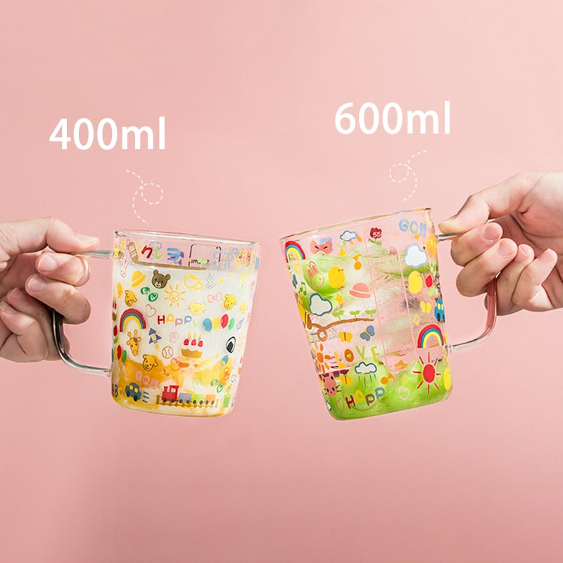 Cartoon Measuring Glass Cup