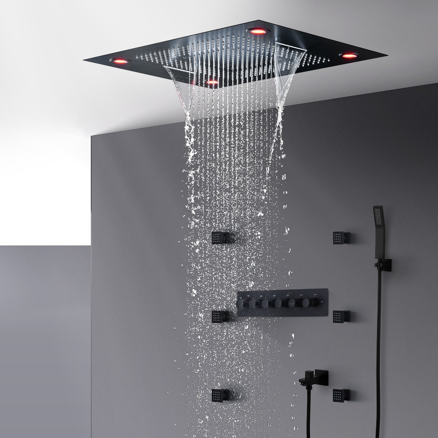 Elegant Rainfall Relax Shower System