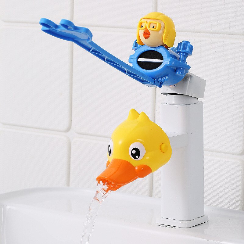 Cartoon Splash Proof Kids Faucet Extender