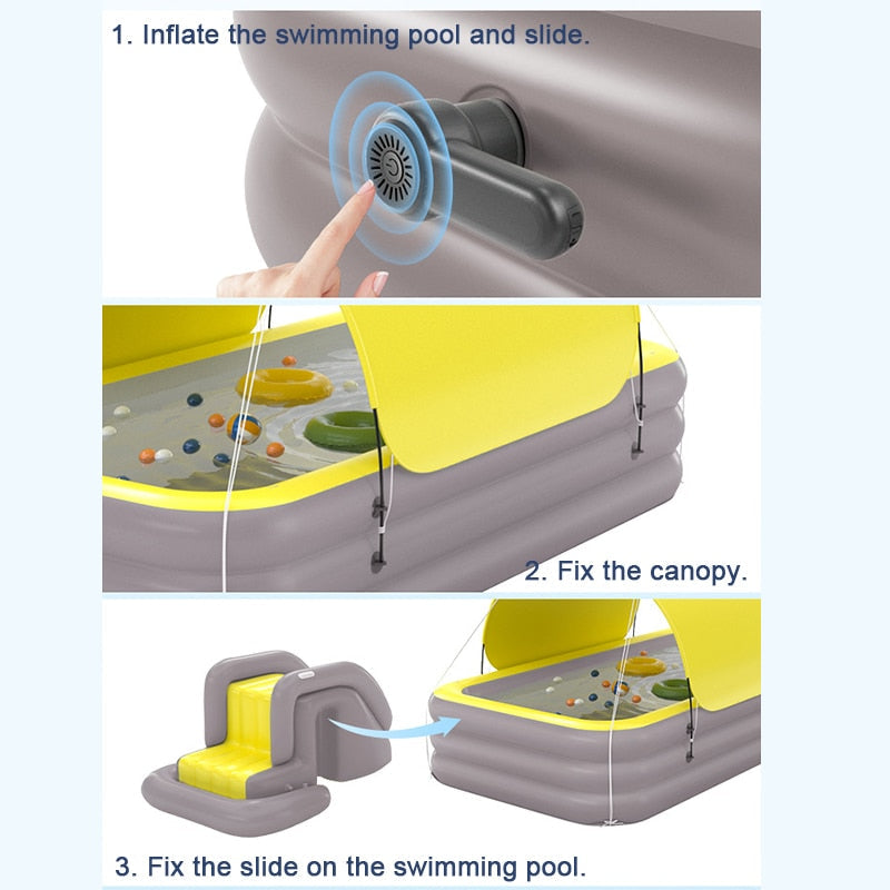 Portable Pool Inflatable Water Slide