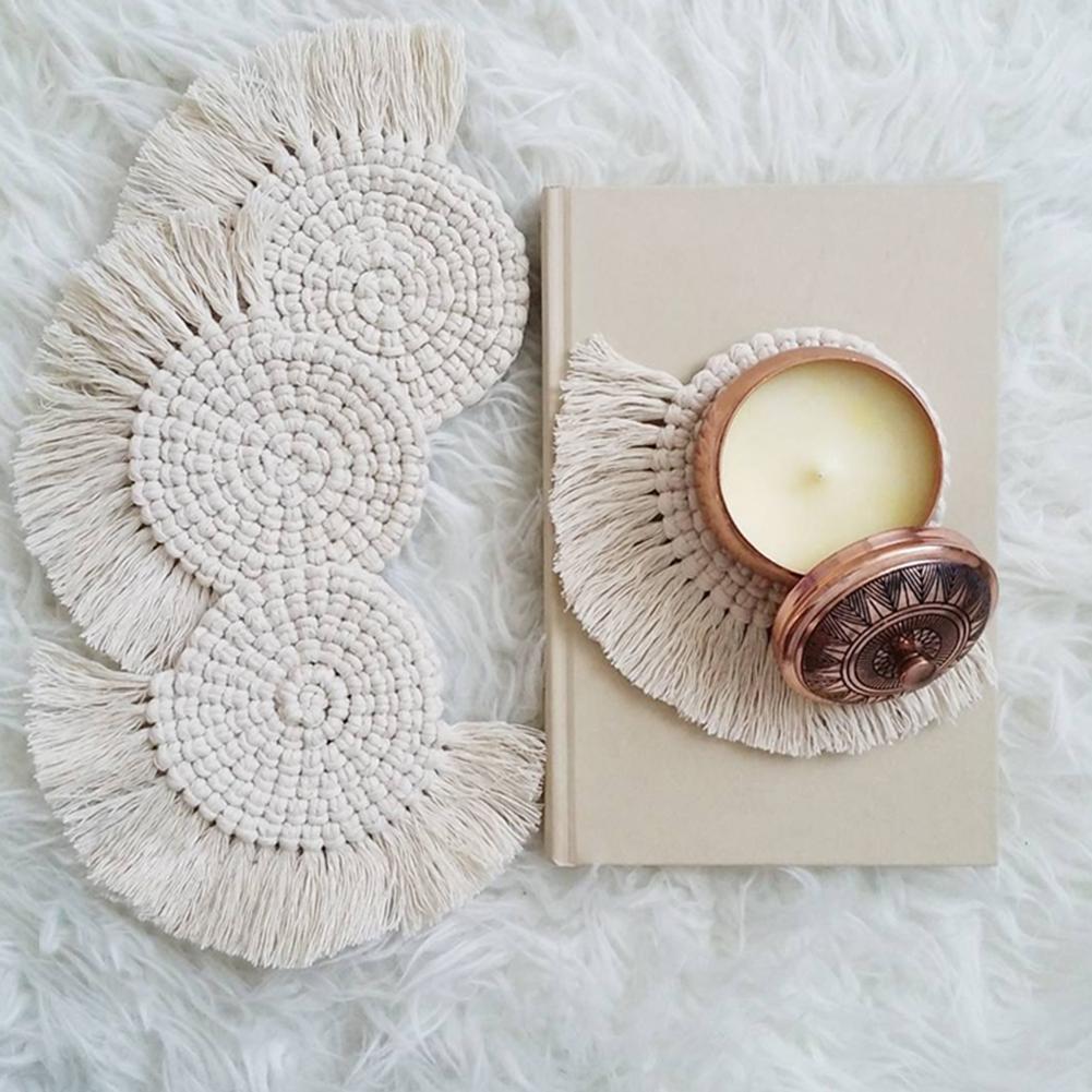 Nordic Macrame Cup Cloth Coaster