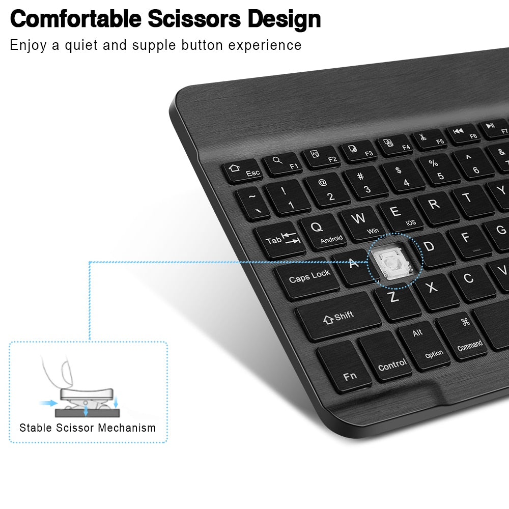 Eclipse Portable Bluetooth Keyboard Mouse Set