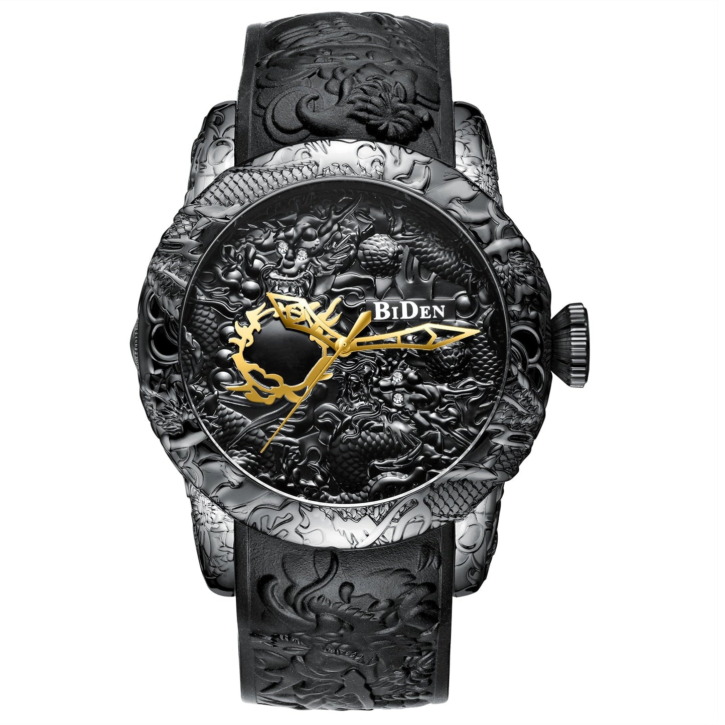 Ancient Dragon Heart Design Quartz Watch