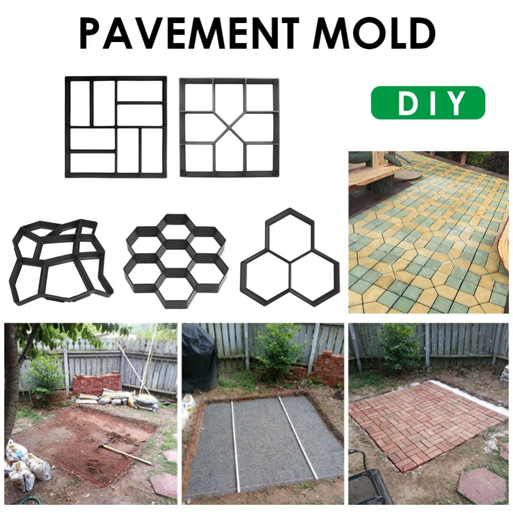 Artistic Reusable DIY Path Maker Mold