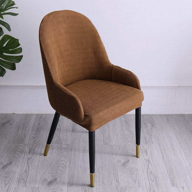 Perfect Fit High Elasticity Curved Chair Cover