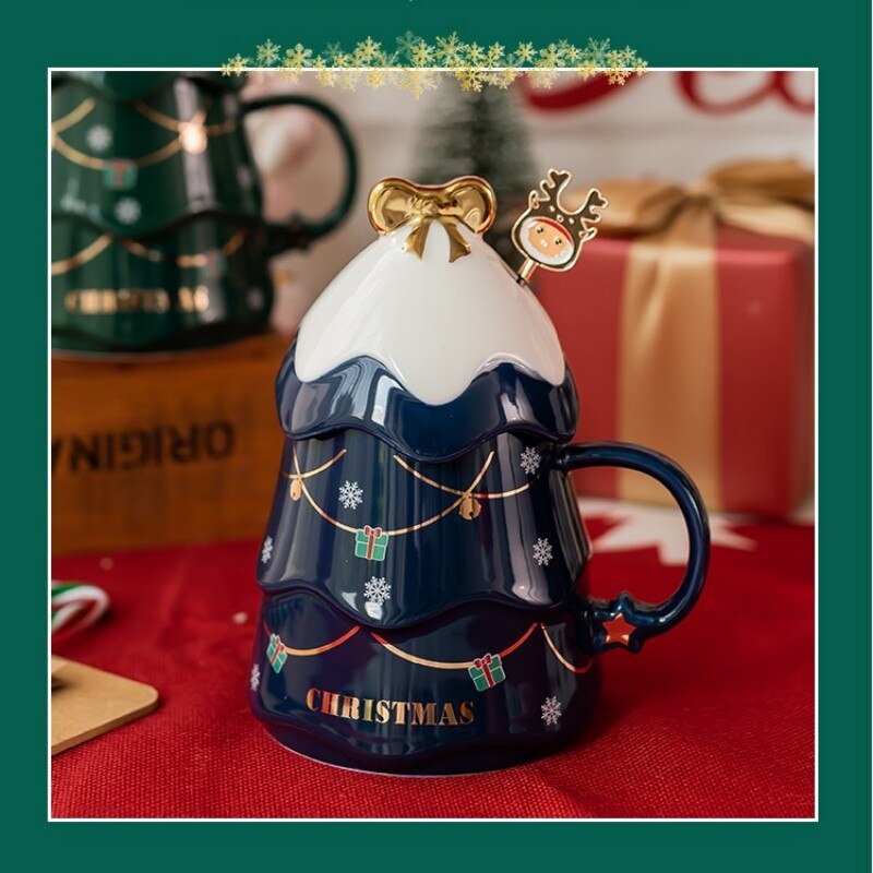 3D Creative Christmas Tree Mug - UTILITY5STORE