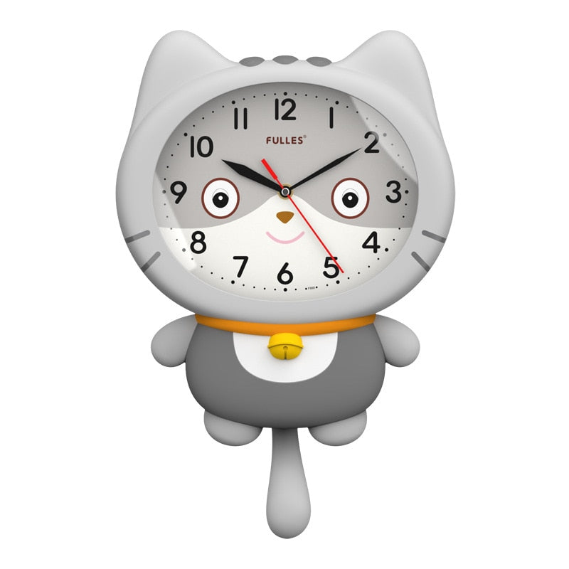 Cute Midnight Owl Wall Clock