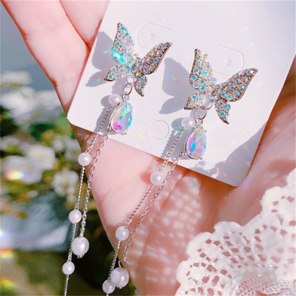 Radiance of Nature Butterfly Earrings