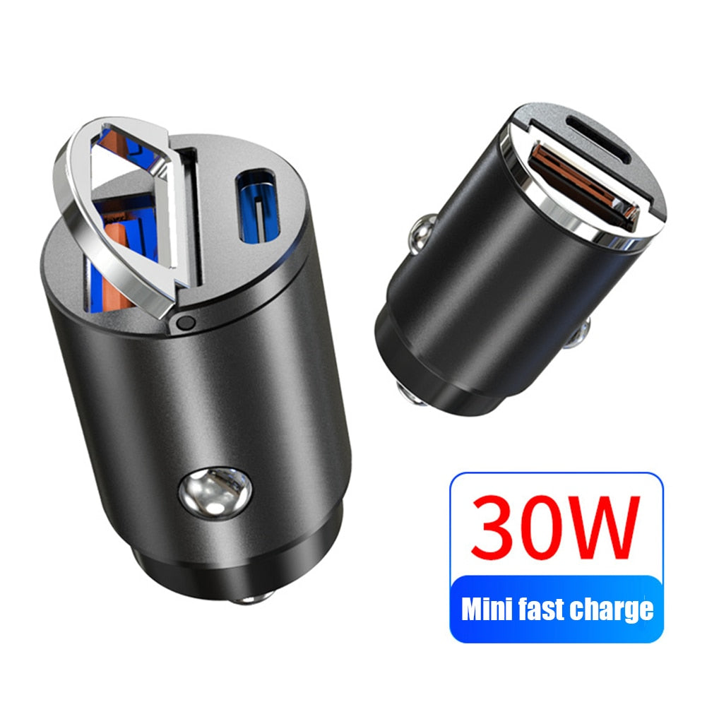 Mini Fast Universal Car Phone Charger