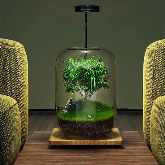 Micro Landscape Green Oasis Glass Vase