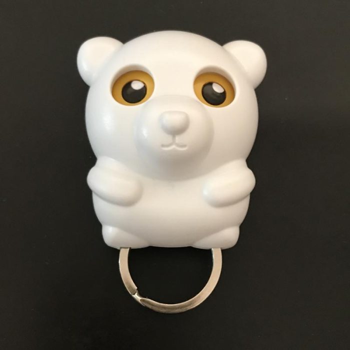 Artful Charming Animal Magnetic Keychain Organizer Hook