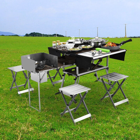 Outdoor Foldable Mobile Kitchen