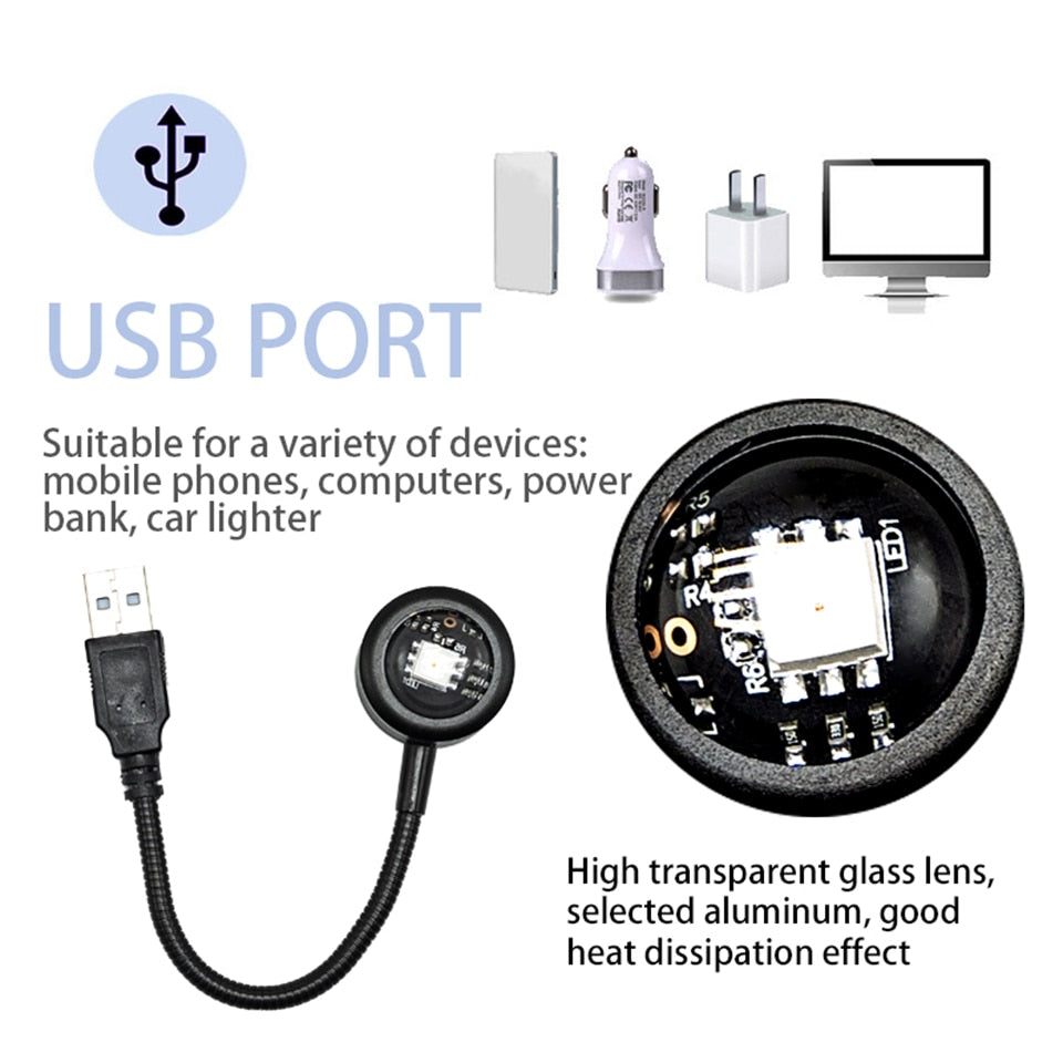 Mini USB Sunset Night Lamp