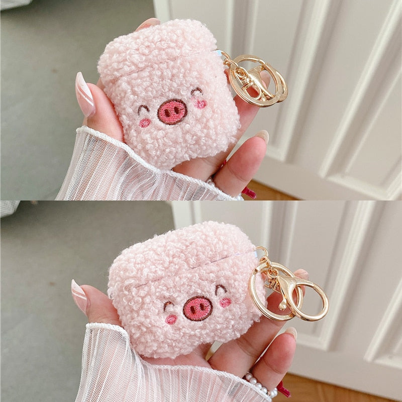 Fluffy Dog AirPods Case - UTILITY5STORE