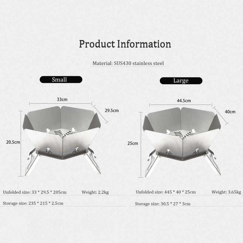 Adventure-Ready Camping Portable BBQ Grill