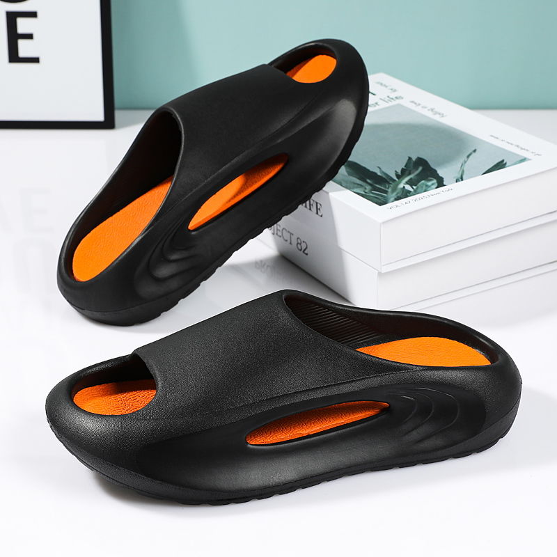 Hollow Out Futuristic Beach Slippers