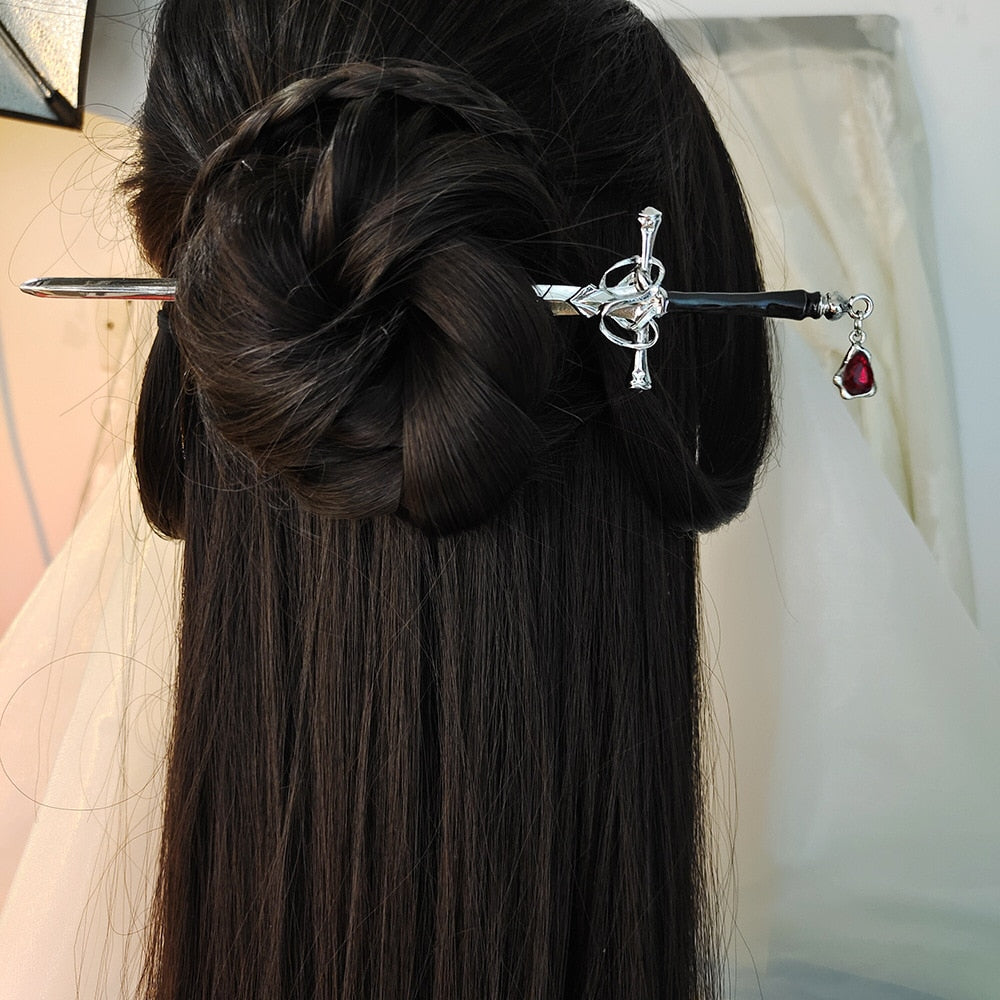 Royal Knight Sword Hairpin - UTILITY5STORE