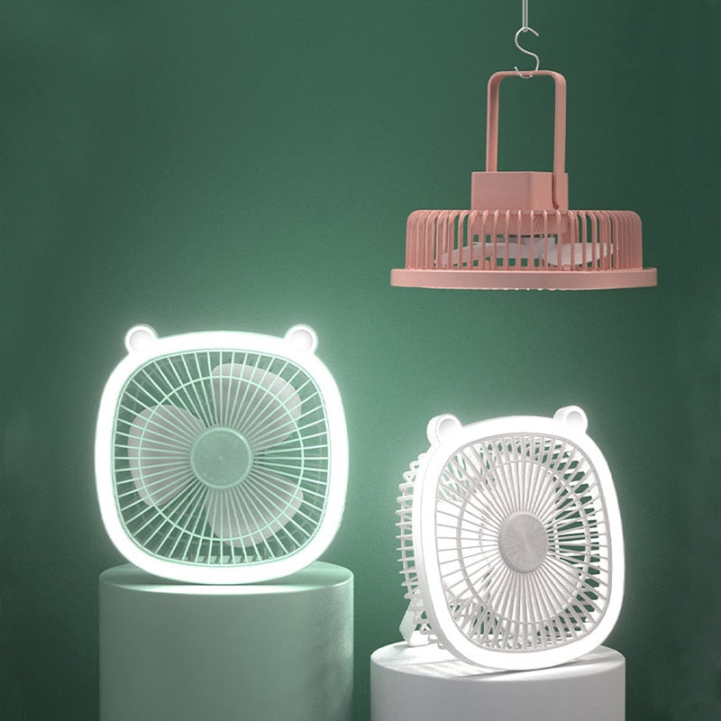 Compact Easy Mini Night Lamp USB Air Cooler