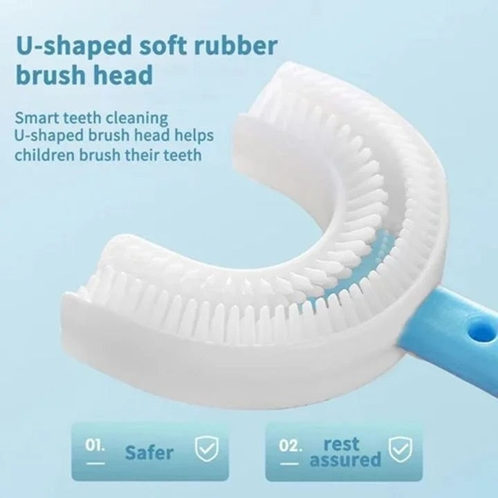 Kids U-Shaped Soft Toothbrush