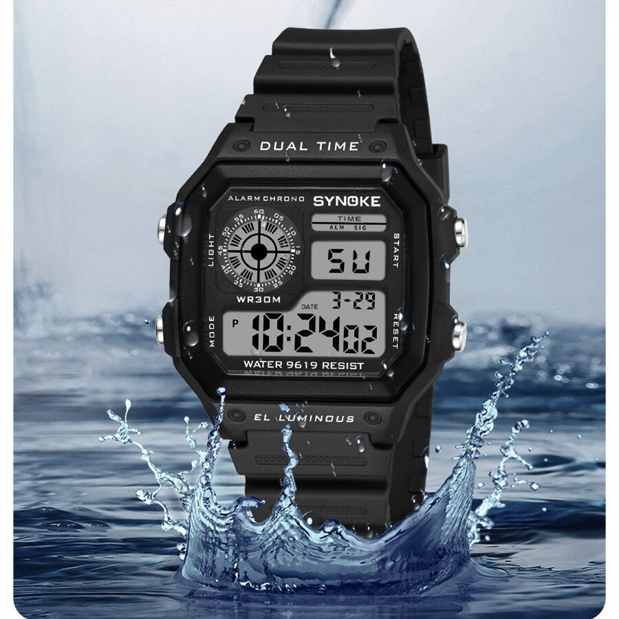 Military Grade Digital Waterproof Chronograph Watch