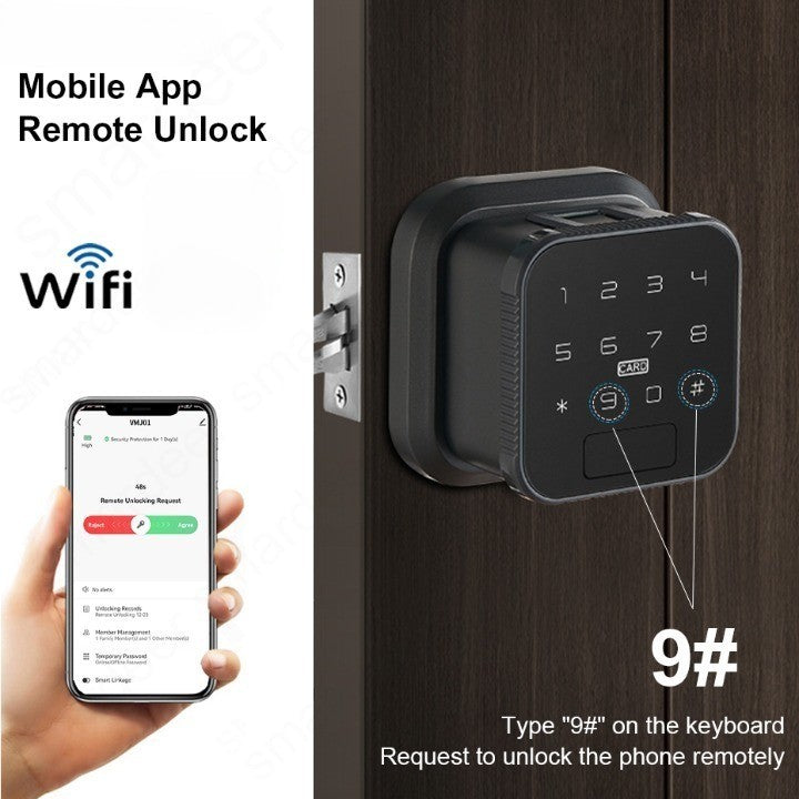 Keyless Entry Smart Wifi Electronic Fingerprint Lock