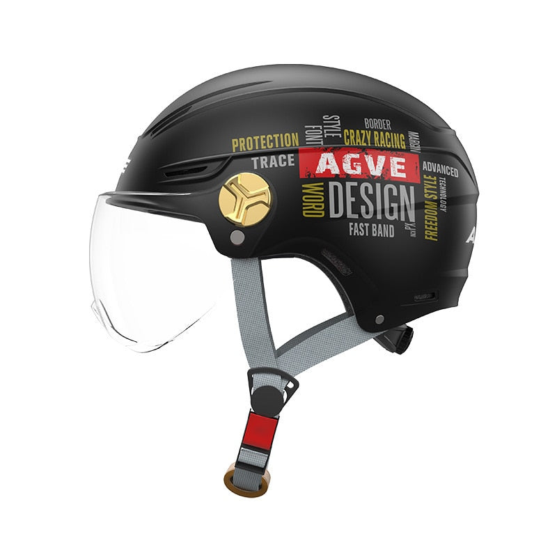 Retro Rider Heavy-Duty Motorcycle Helmet