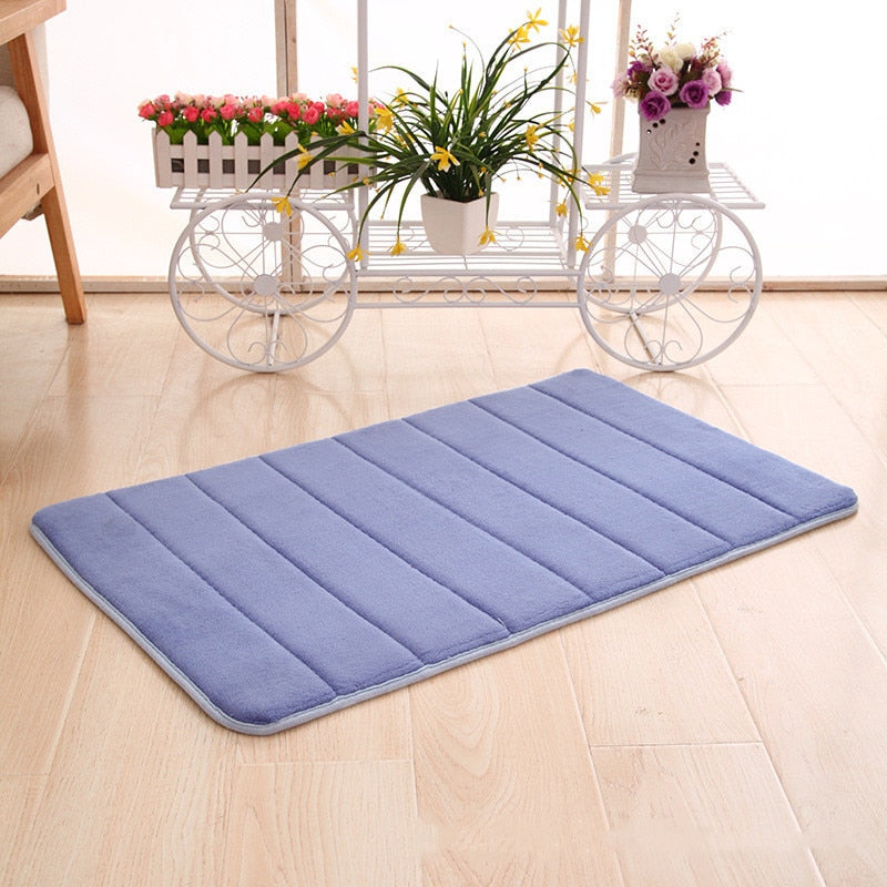 Memory Foam Water Absorbent Bathroom Mat