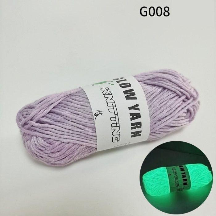 Sparkle Glow Luminous Knitting Yarn