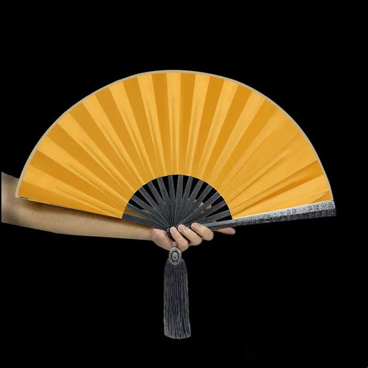 Tungsten Steel Alloy Self-Defense Folding Hand Fan