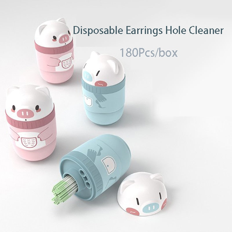 Disposable Earrings Hole Cleaning Set