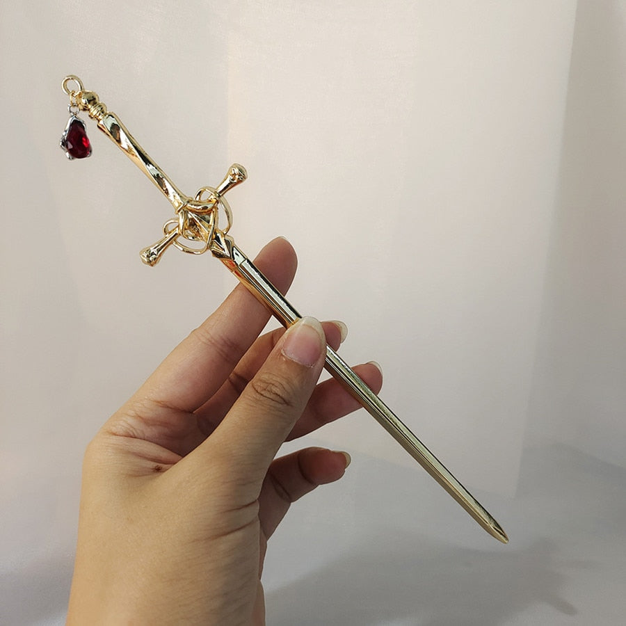 Royal Knight Sword Hairpin - UTILITY5STORE