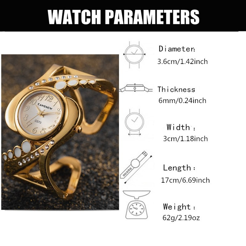 Time Loop Creative Women Wristwatch