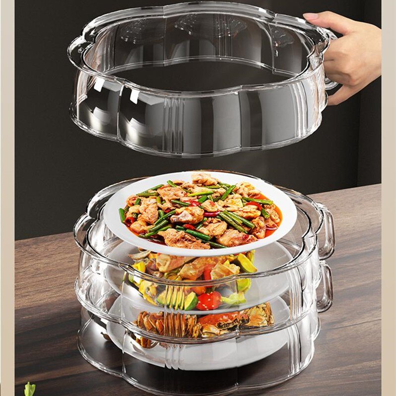 Heat Protector Stackable Food Cover