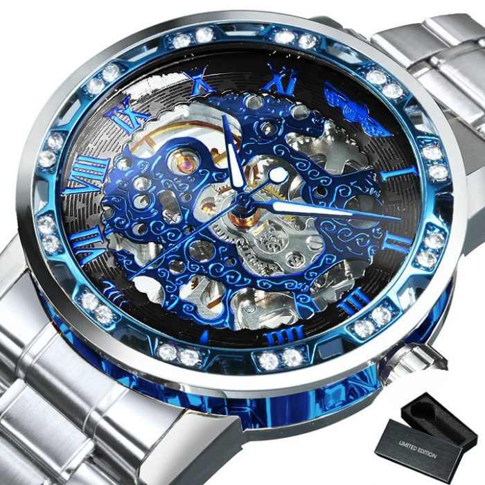 Luminous Mechanical Titan Skeleton Watch